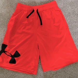 Under Armor boys athletic shorts.